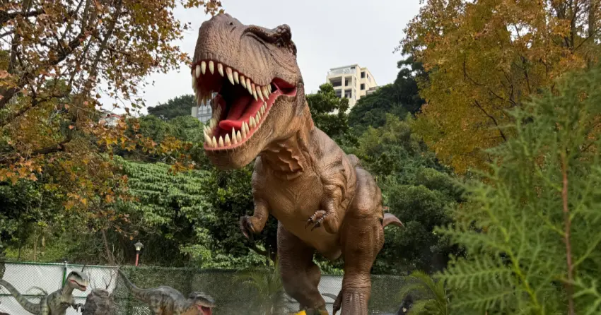 台版侏羅紀公園！關渡「恐龍大復活」沈浸式樂園超嗨，票券 特色一次看。