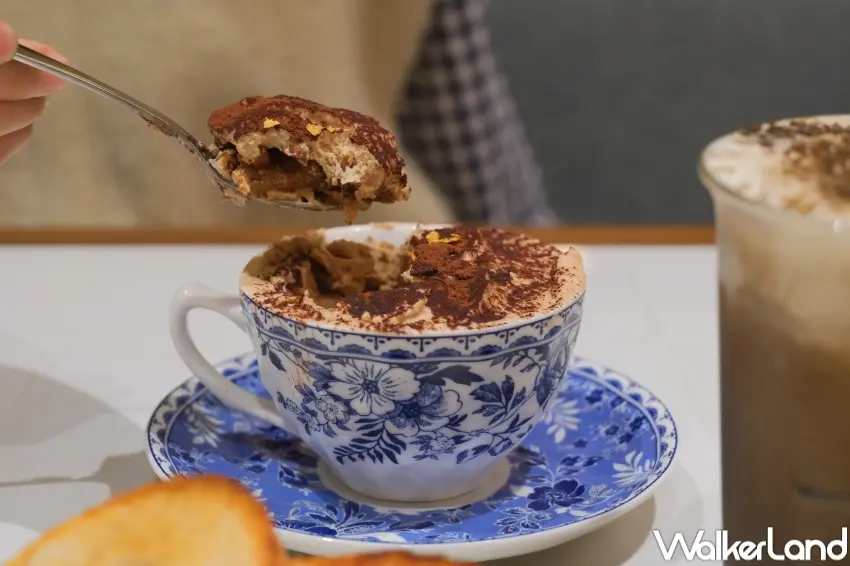 ▲local local park 榛果提拉米蘇與咖啡、奶茶系列，成為白天用餐的搭配選項。（攝影：張人尹）