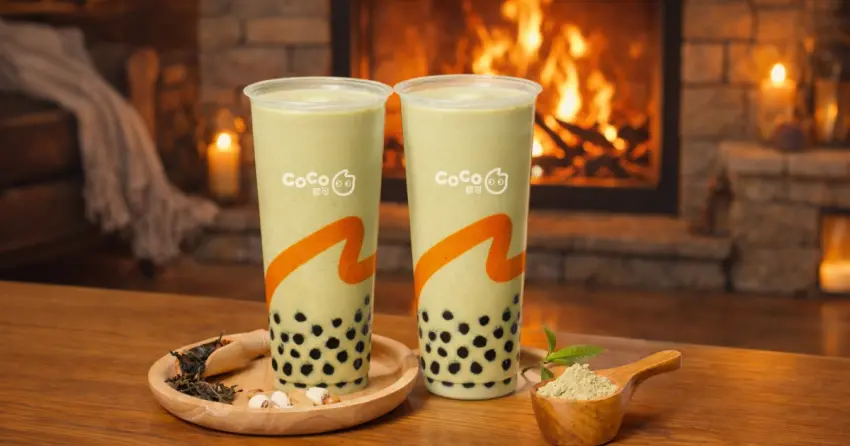 CoCo冬韻擂焙珍奶買一送一！尾牙月限定CoCo冬季珍奶買一送一，70元喝兩杯。