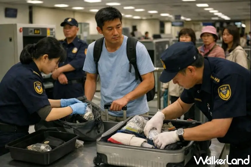 ▲出國買泰國雞皮餅乾當伴手禮險罰3萬。動植物防疫檢疫署提醒，含禽畜肉類製品禁入境，違者最高罰百萬，主動申報可免罰。圖／AI生成，窩客島整理