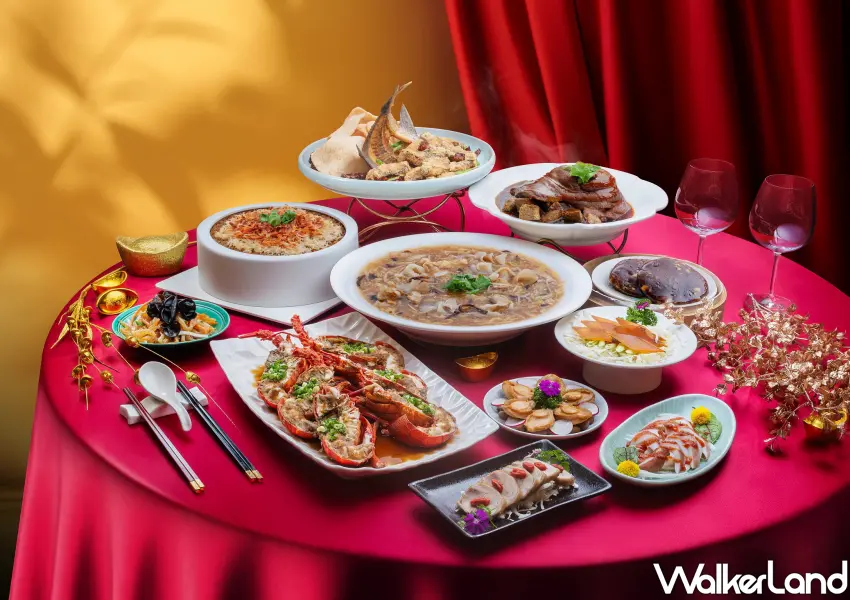 ▲年年熱賣的「福園台菜海鮮餐廳」除夕外帶年菜，共7道佳餚售價9,888元。