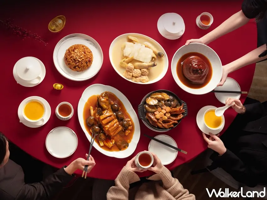 ▲位於85樓的「捌伍添第」由名廚坐鎮，端出包含佛跳牆、古法蒸東星斑等經典粵菜的「豪門添第年夜飯」。圖／台北101提供；窩客島整理