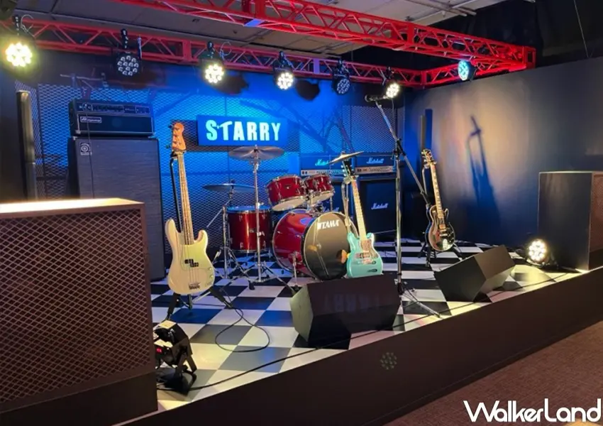 ▲《孤獨搖滾！》動畫展九大展區！ STARRY展演廳展區還原劇中音樂聖地。