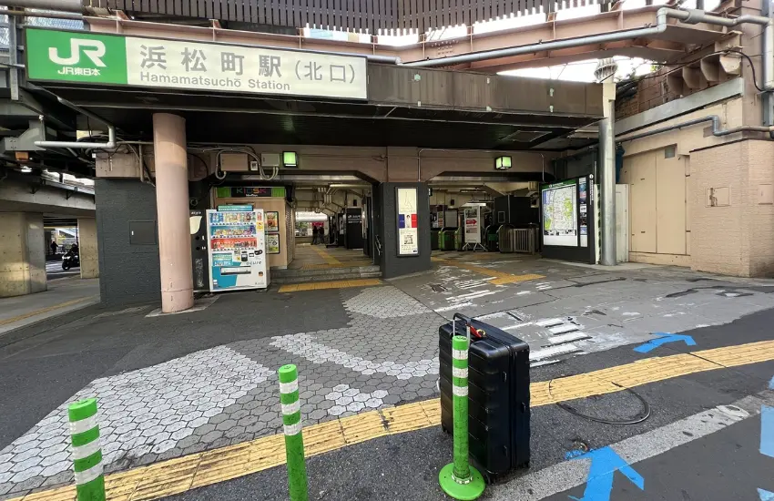 ▲濱松町車站是東京港區最重要的交通核心之一。