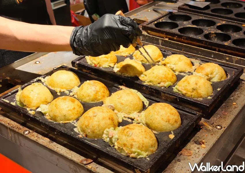 ▲「爆彈燒本舖」首次快閃台灣選在南港lalaport插旗。(攝影：鄭雅之)