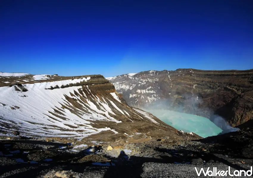 ▲前往大自然感十足的阿蘇火山健行。