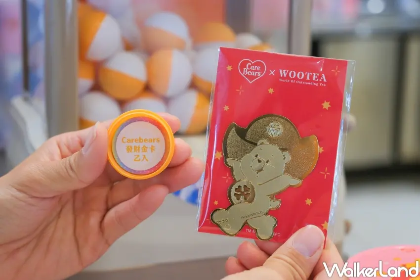 ▲五桐號 Care Bears™ 扭蛋活動登場，消費滿100元就能轉一次抽好運。（攝影：張人尹）
