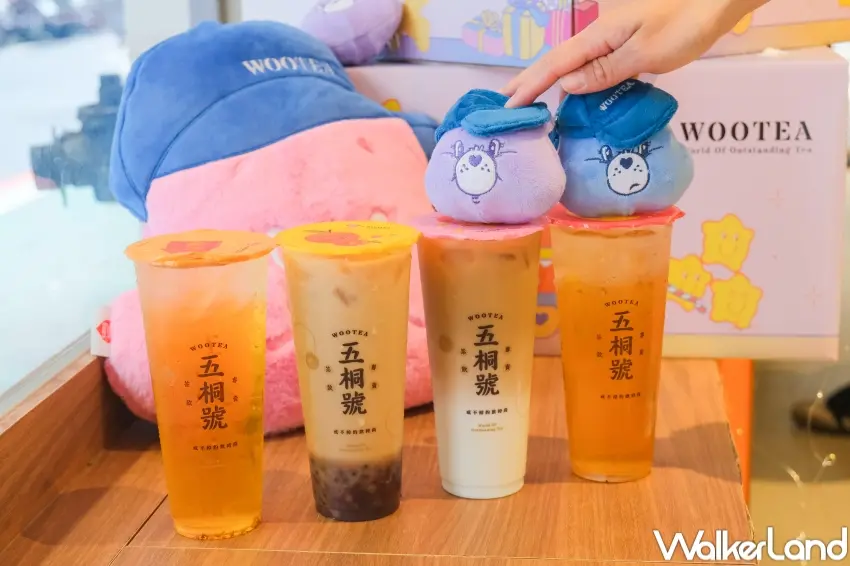 ▲五桐號 春節限定聯名杯身結合 Care Bears™ 設計，成為粉絲新年必收飲料造型。（攝影：張人尹）