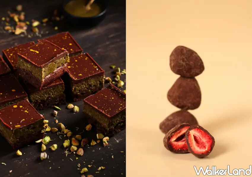 ▲黑金派對秒殺巧克力推薦吃「百老匯布朗尼專賣店」濃厚布朗尼。