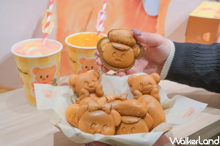 ▲Butterbear 成為城市生活中的溫柔角色，陪伴粉絲度過各種日常時刻。（攝影：張人尹）