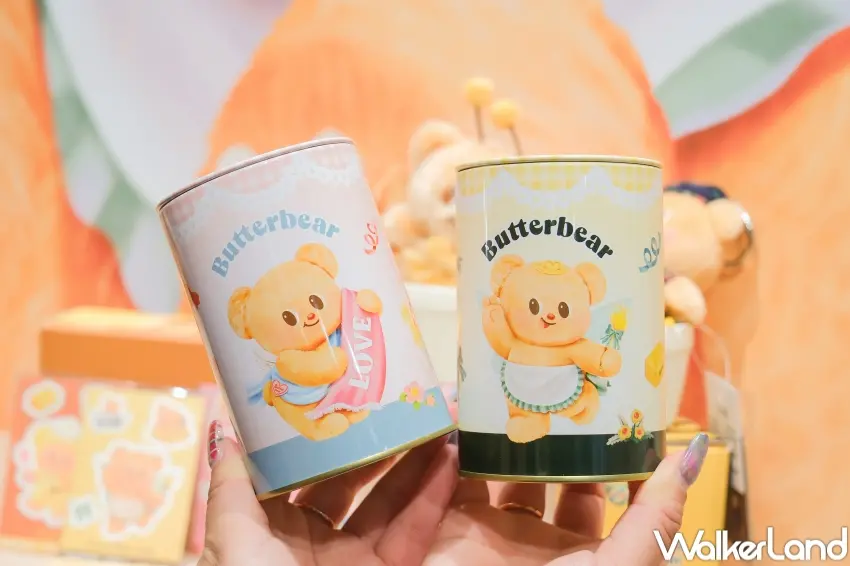 ▲加州椰子集團 CACO Cafe 以限定飲品與餐點呈現 Butterbear 療癒氛圍。（攝影：張人尹）