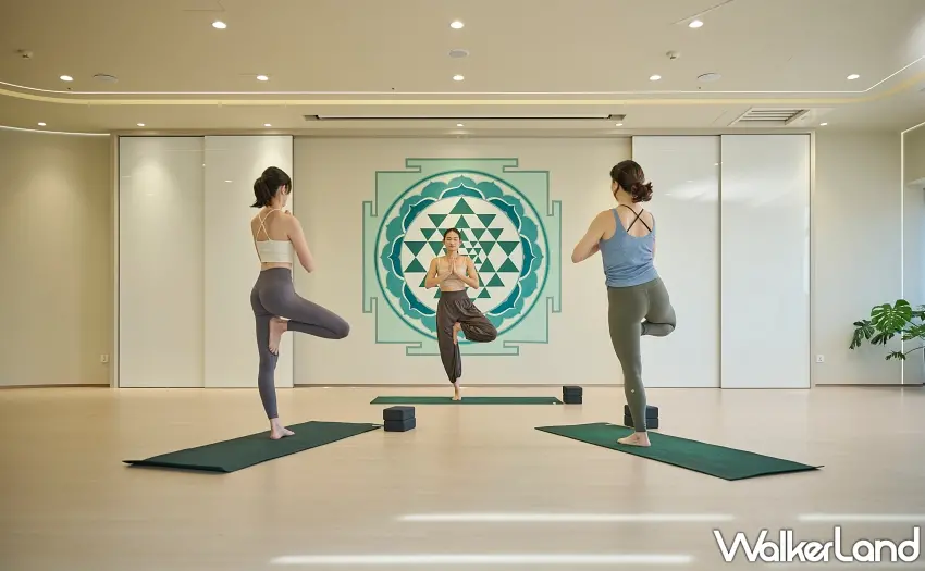 ▲引進尼泊爾國際品牌Avata Wellness，提供專業且正統的瑜伽與冥想課程。圖／嵨開安旅提供；窩客島整理