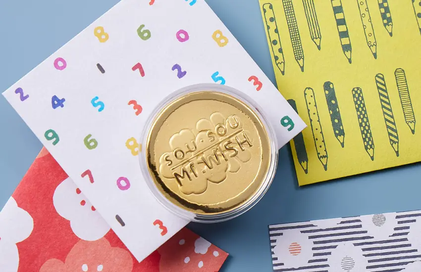 ▲Mr.WISH特別限量打造 999.9純金聯名紀念金幣