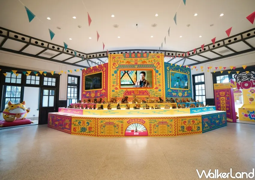 ▲臺南市美術館虎爺特展！上百尊虎爺神像即日起展出至5月24日，台南展覽必逛推薦。