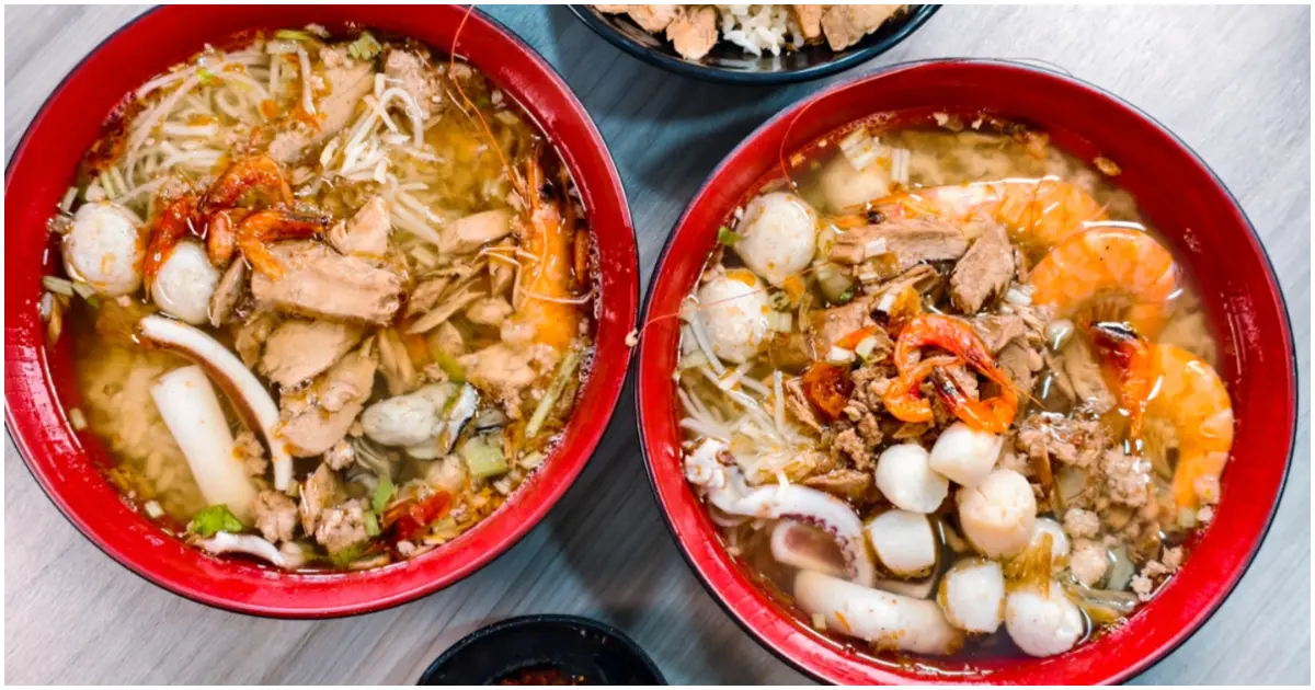 高雄也能吃到東港海味！丫娥東港海鮮飯湯 海鮮料澎湃又新鮮，60元爽吃滷鮪魚飯。