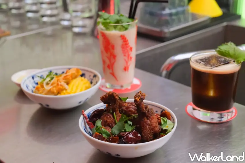 ▲週末炸雞俱樂部與 DYCTEAM® 聯名推出三款限定餐點,從台式記憶出發重新詮釋風味層次(攝影:張人尹)