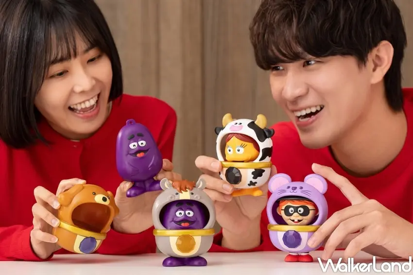 ▲麥當勞推出好朋友新春變裝秀12生肖公仔，三大經典角色換上生肖造型。