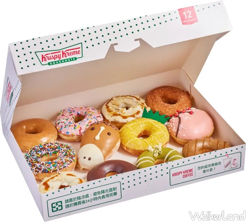 ▲Krispy Kreme 從春節到開工推出多檔優惠，粉絲入手時機更彈性。