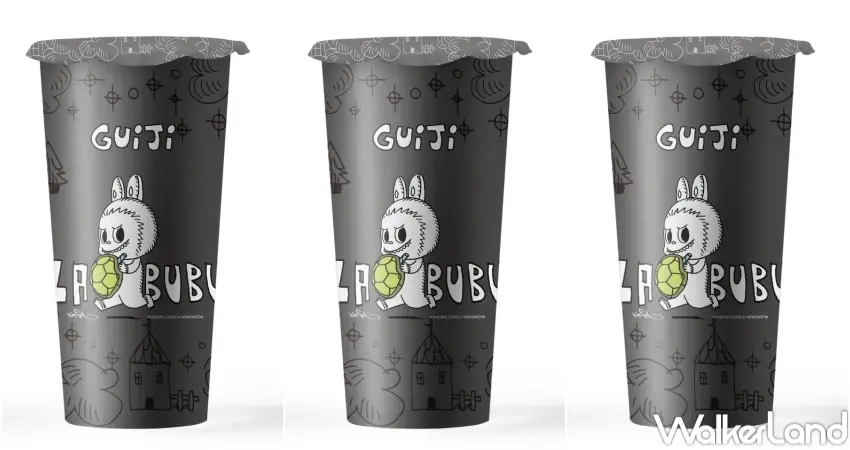 ▲龜記攜手 Labubu 推出全台獨家聯名，從手搖杯到周邊設計，讓粉絲喝飲料也能拍照收藏。