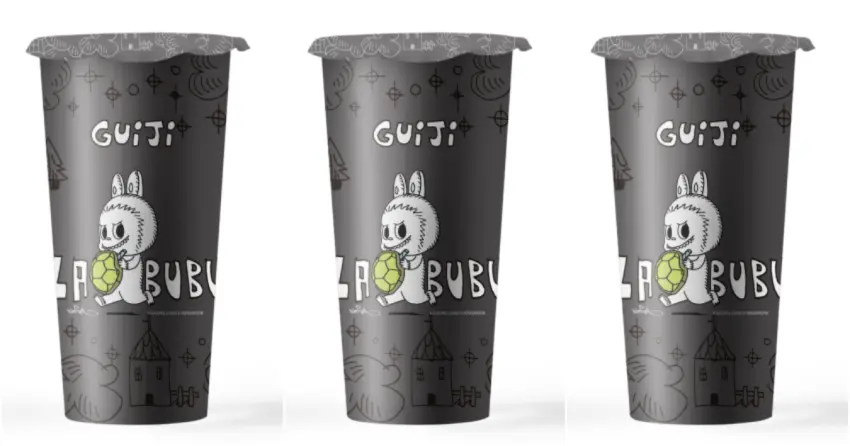Labubu聯名龜記！Labubu手搖杯周邊免費送，喝龜記抽Labubu周邊公仔加購。