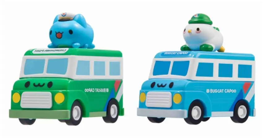 咖波迴力車爆萌！中華郵政Ｘ貓貓蟲咖波再推新聯名，開賣日 售價一次看。