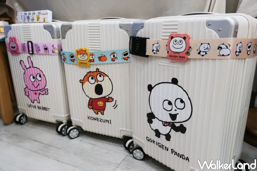 ▲7-11 首度攜手西村優志，集結開心熊貓、小鼠、戀愛兔推出全店聯名集點商品。（攝影：張人尹）