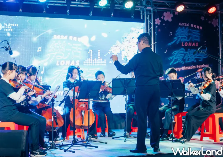 ▲2026樂活夜櫻季現場也將規劃風格市集與精彩表演。