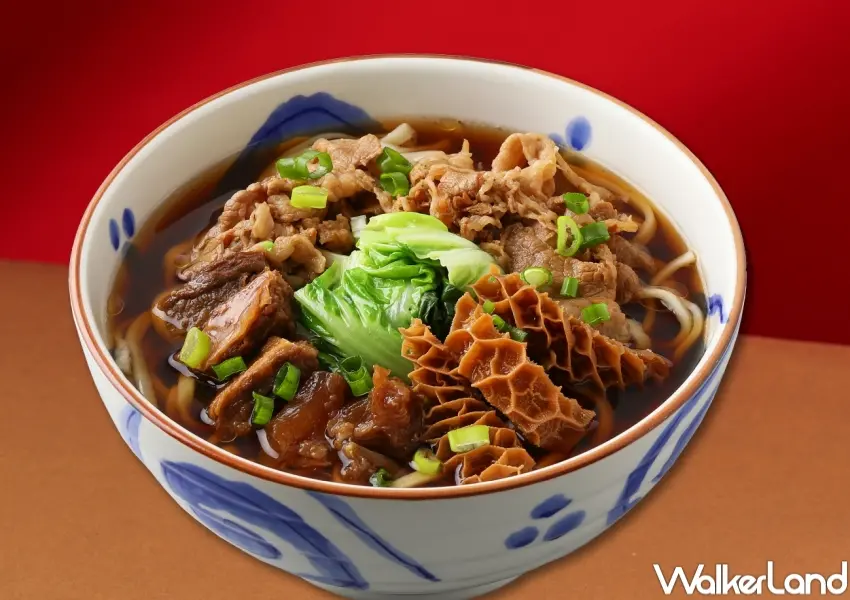 ▲三商巧福首度與雲林北港武德宮合作，推出「紅燒四喜牛肉麵」，讓粉絲迎春吃牛肉麵。