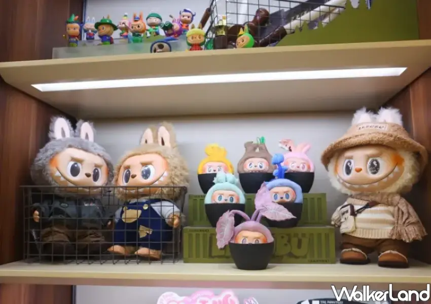 ▲2026台北燈節西門町燈區是泡泡瑪特，是否會有限定小提燈敬請期待。此圖為泡泡瑪特角色示意圖，非活動現場照片。(攝影：張人尹)