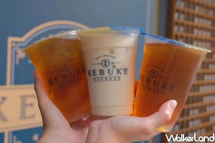 ▲可不可胭脂紅茶系列以蜜桃果香紅茶為基底,延伸冷露、奶茶與歐蕾,多種風味一次整理。圖為可不可飲品示意圖(攝影:張人尹)