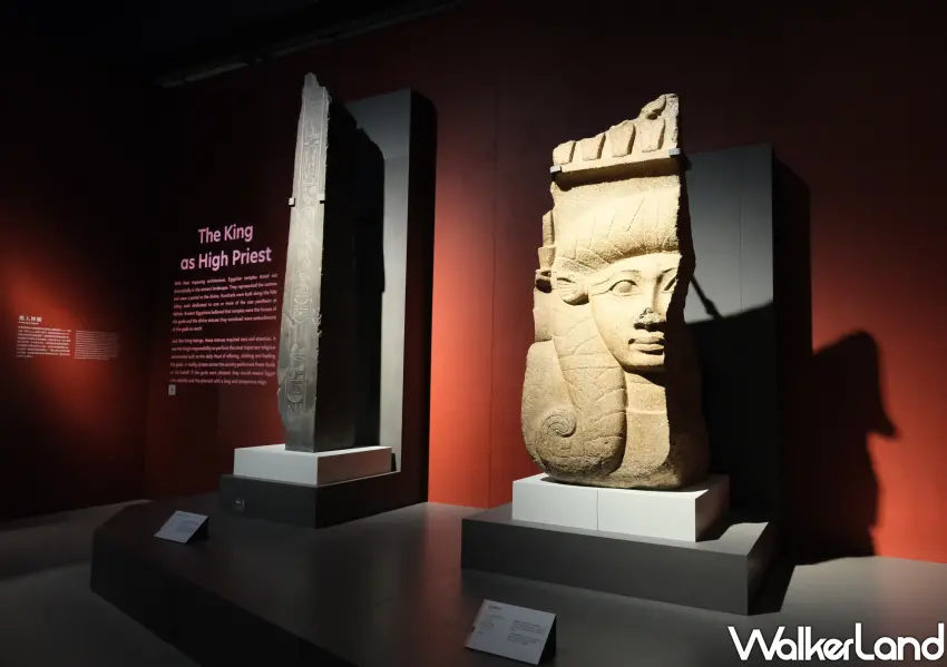 ▲現場也能親眼看到拉美西斯二世巨像的拳頭、方尖碑等。(攝影:鄭雅之)