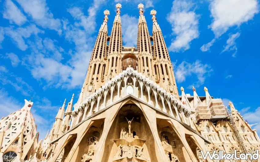 ▲主體建築預計於2026年完工的西班牙聖家堂，是今年歐洲旅遊不容錯過的打卡點。 圖／Klook提供；窩客島整理