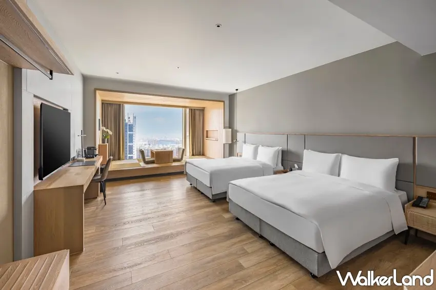 ▲套票粉絲專屬福利，房型免費升等至「經典和式兩中床」。 圖／易遊網提供；窩客島整理