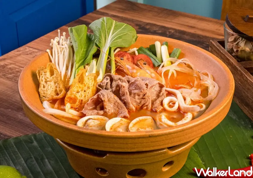 ▲帕泰家一次推出冬蔭功、咖哩椰奶與醇香牛肉三款泰式鍋物，主打南洋香料湯頭層次。