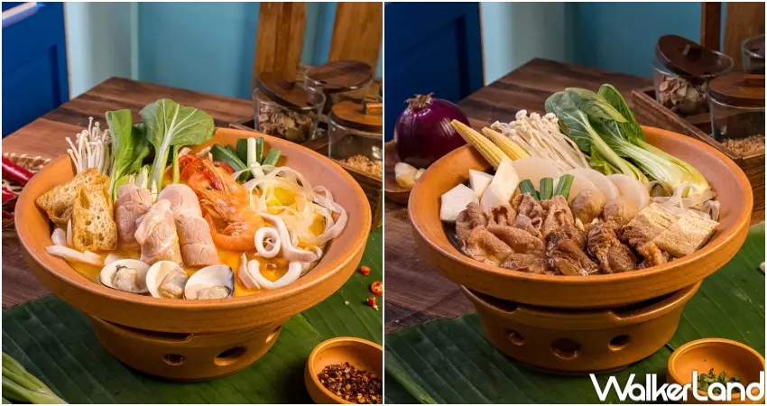 ▲帕泰家推出會員限定199元鍋物優惠，透過點數兌換就能輕鬆享用咖哩椰奶海陸鍋。