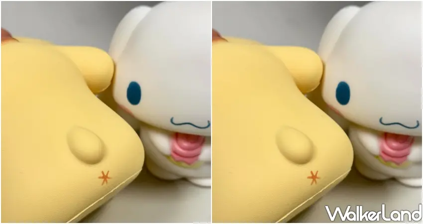 ▲舒壓布丁狗捏捏球背面超細節設計,有布丁狗的*。