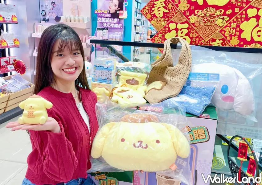 ▲屈臣氏和三麗鷗明星布丁狗與大耳狗喜拿合作,推出超過十款可愛爆表的聯名週邊換價購。