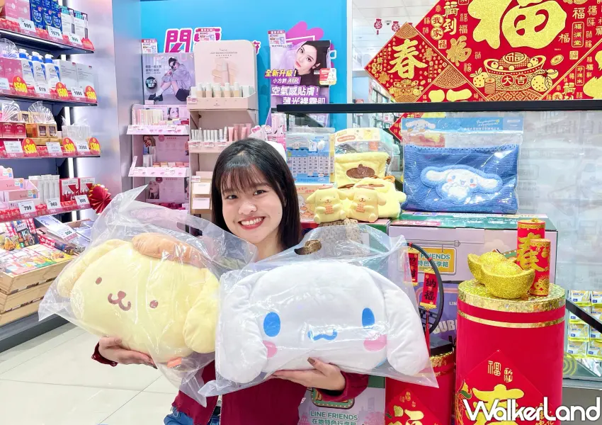 ▲布丁狗、大耳狗周邊都是屈臣氏獨家限定。