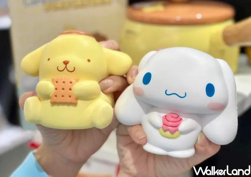 ▲布丁狗、大耳狗烹飪好友系列捏捏球,共四款。