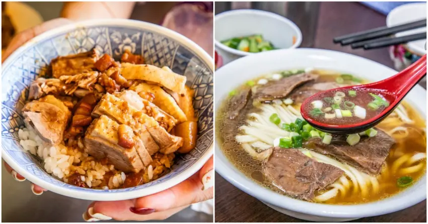 ▲美景之外,高雄美食也不能錯過!在鹽埕區的巷弄裡,藏著榮獲米其林必比登推薦的銷魂鴨肉飯,以及總是座無虛席的排隊名店牛肉麵。