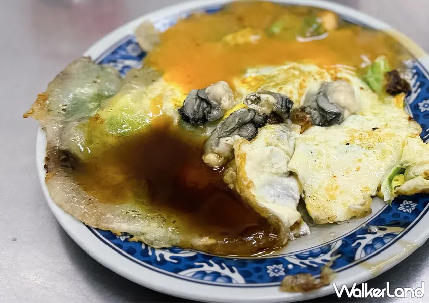 ▲必吃蚵仔煎！基隆美食「遠東蚵仔煎」價錢親民