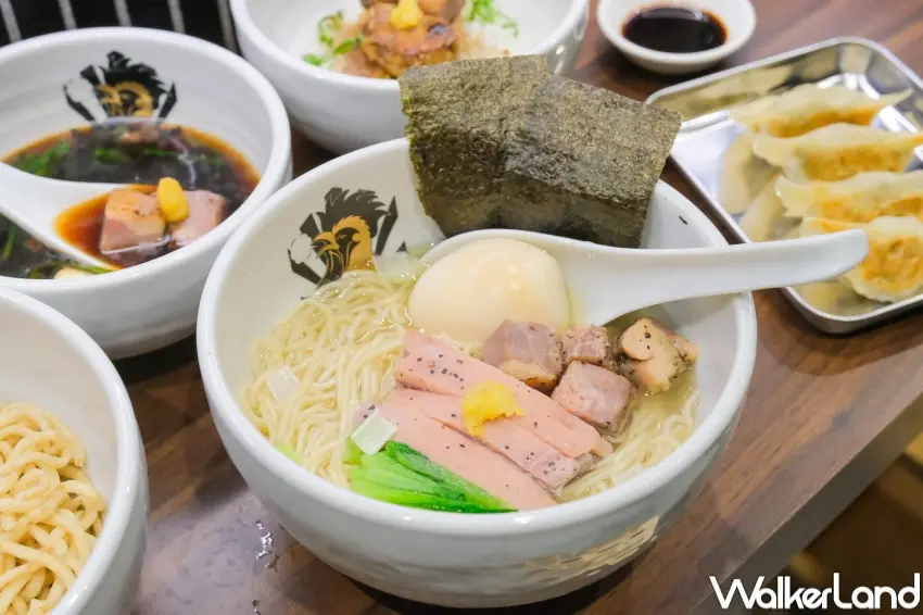 ▲麵魚與滿雞軒同步進駐中山老宅，東京錦糸町百名店雙品牌同時登台，成為台北拉麵圈新話題。（攝影：張人尹）