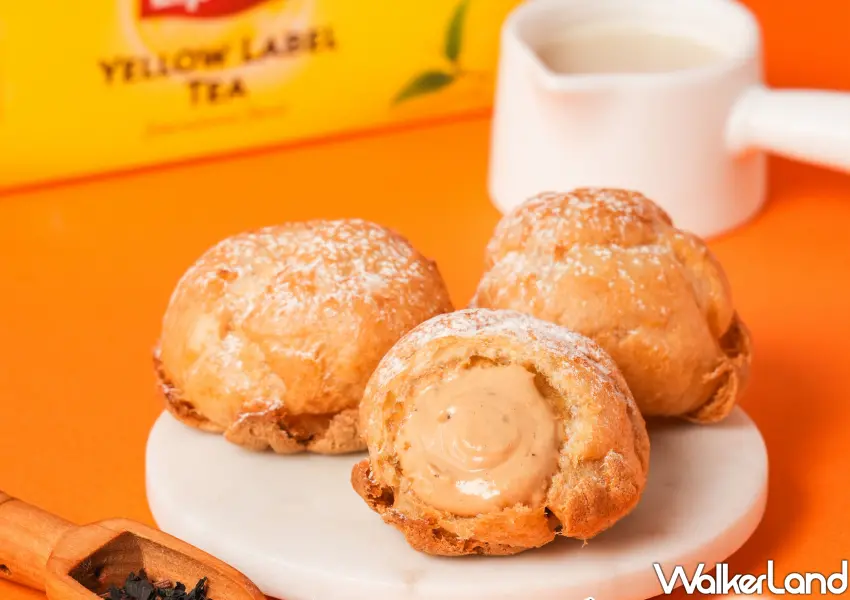 ▲beard papa's 立頓奶茶聯名數量有限，趁早吃起來。