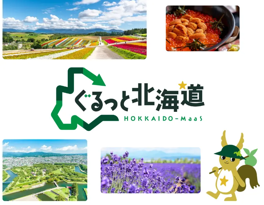 ▲北海道推出「環遊北海道」整合50+交通票券，支援13種語言，手機就能一鍵購票。