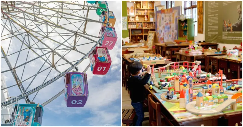 ▲無論是想在戶外盡情放電,還是躲進室內專注玩玩具,7大景點一次滿足孩子的所有願望。