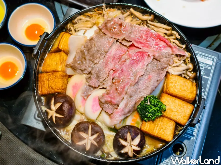 ▲「宮圓日本料理」可選無骨牛小排或梅花豬。（美食好芃友提供）