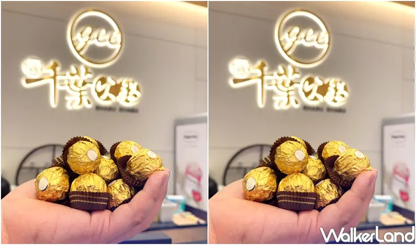 ▲極千葉火鍋金莎巧克力山曝光後引發粉絲熱議,成堆金莎成為社群話題焦點。