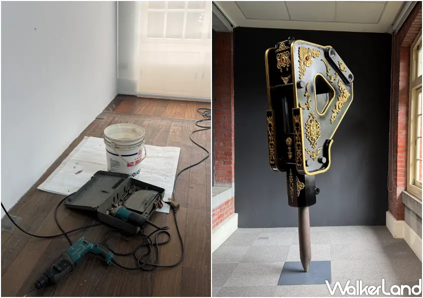 ▲中山站室內景點推薦！台北當代藝術館至5/3展出12組藝術家作品，一次2層樓展出空間一次逛。(攝影：鄭亦庭)