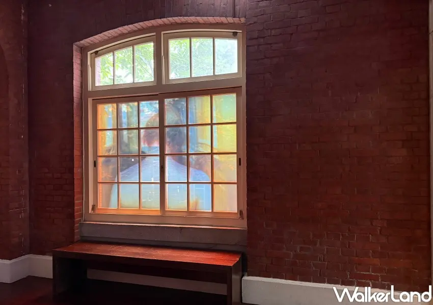 ▲中山站室內景點推薦！台北當代藝術館至5/3展出12組藝術家作品，一次2層樓展出空間一次逛。(攝影：鄭亦庭)