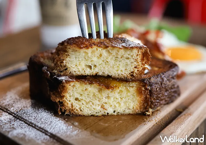 ▲東京必去咖啡廳推薦！市谷 No.4 最強法式吐司，台灣人東京早午餐必收。